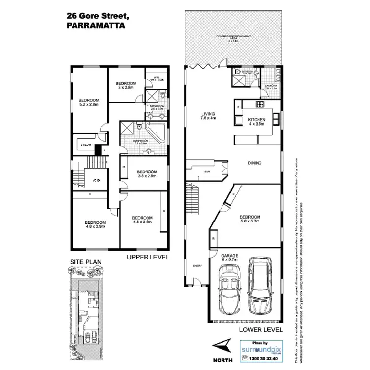 Floorplan of Homely house listing, 26 Gore Street, Parramatta NSW 2150