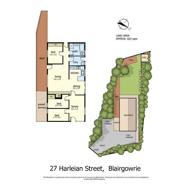 Floorplan of Homely house listing, 27 Harleian Street, Blairgowrie VIC 3942