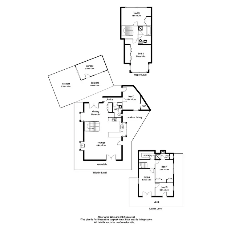 Floorplan of Homely house listing, 21 Sydney Avenue, Emerald VIC 3782