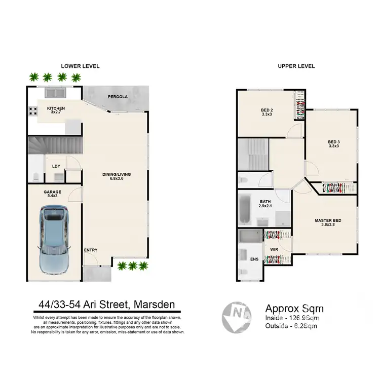 Floorplan of Homely unit listing, 44/45 Ari Street, Marsden QLD 4132
