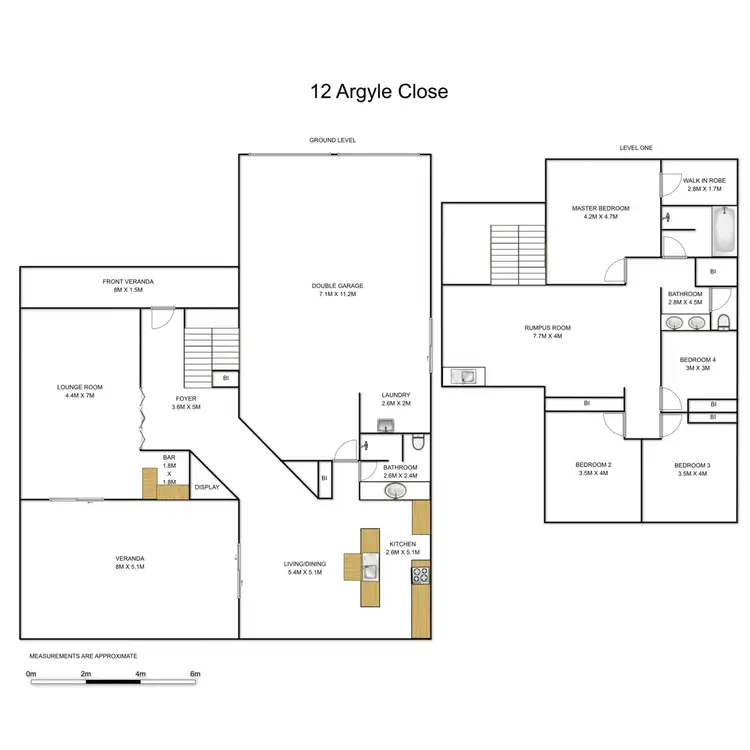 Floorplan of Homely house listing, 12 Argyle Close, Grafton NSW 2460