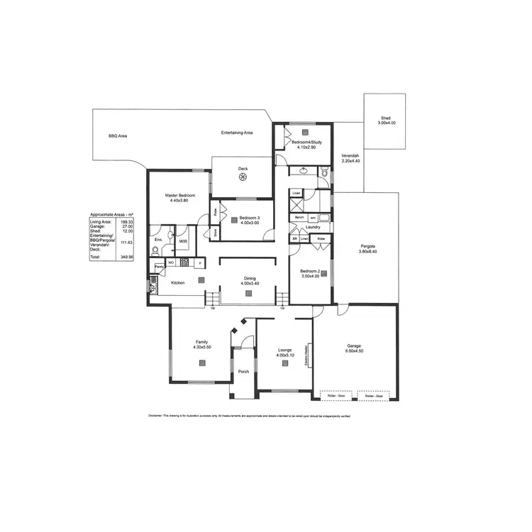 Floorplan of Homely house listing, 66 George Francis Drive, Mount Compass SA 5210