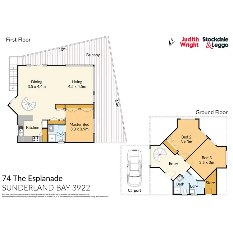 Floorplan of Homely house listing, 74 The Esplanade, Sunderland Bay VIC 3922