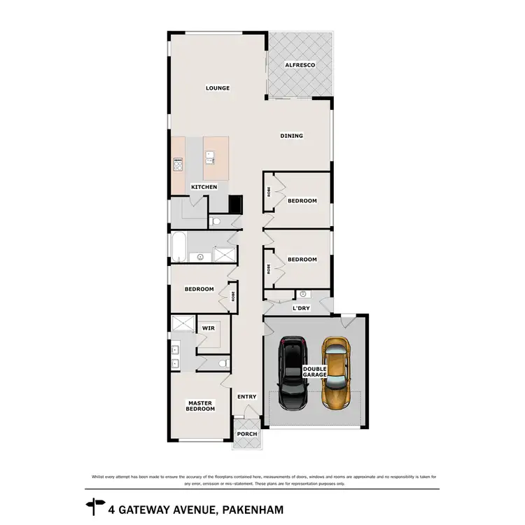 Floorplan of Homely house listing, 4 Gateway Avenue, Pakenham VIC 3810