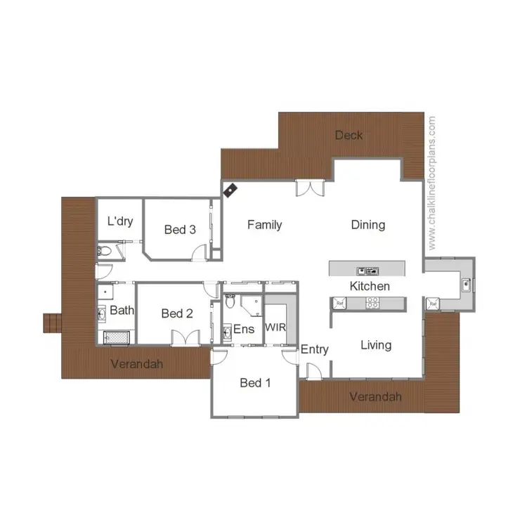 Floorplan of Homely house listing, 44 The Dress Circle, Mountain Bay VIC 3723