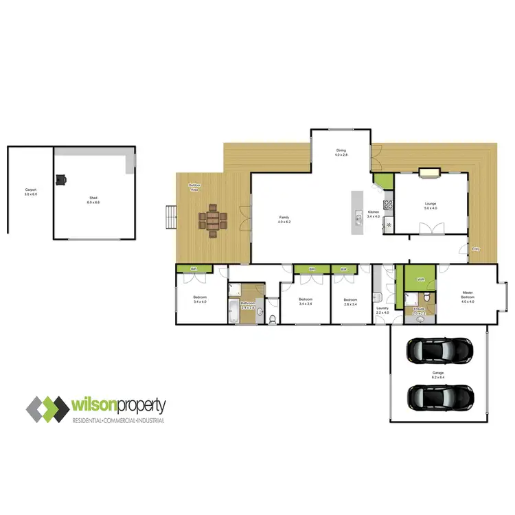 Floorplan of Homely house listing, 51 Ellavale Drive, Traralgon VIC 3844