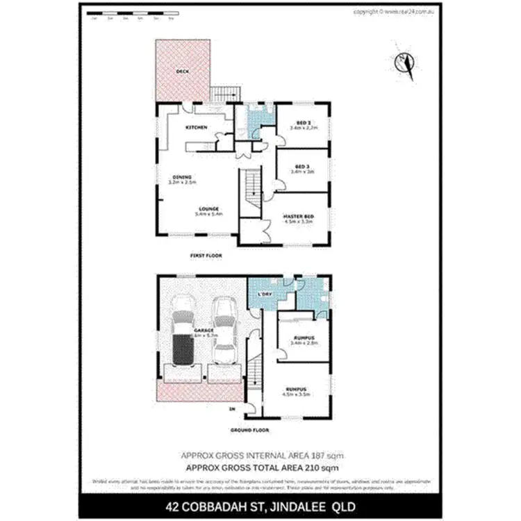 Floorplan of Homely house listing, 42 Cobbadah Street, Jindalee QLD 4074
