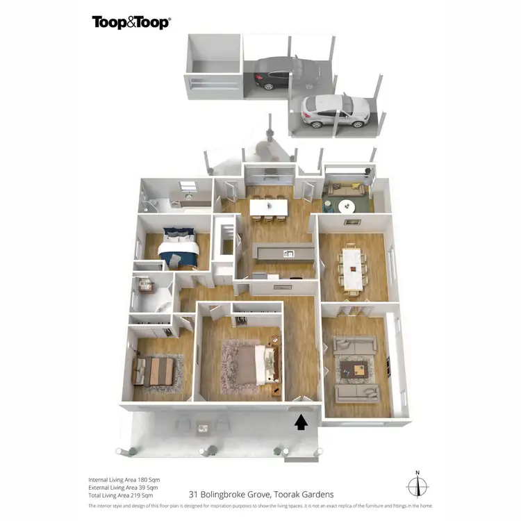 Floorplan of Homely house listing, 31 Bolingbroke Grove, Toorak Gardens SA 5065