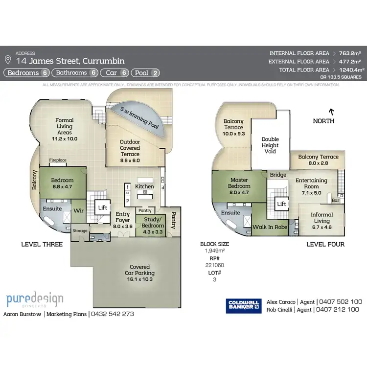 Floorplan of Homely house listing, 14 James Street, Currumbin QLD 4223