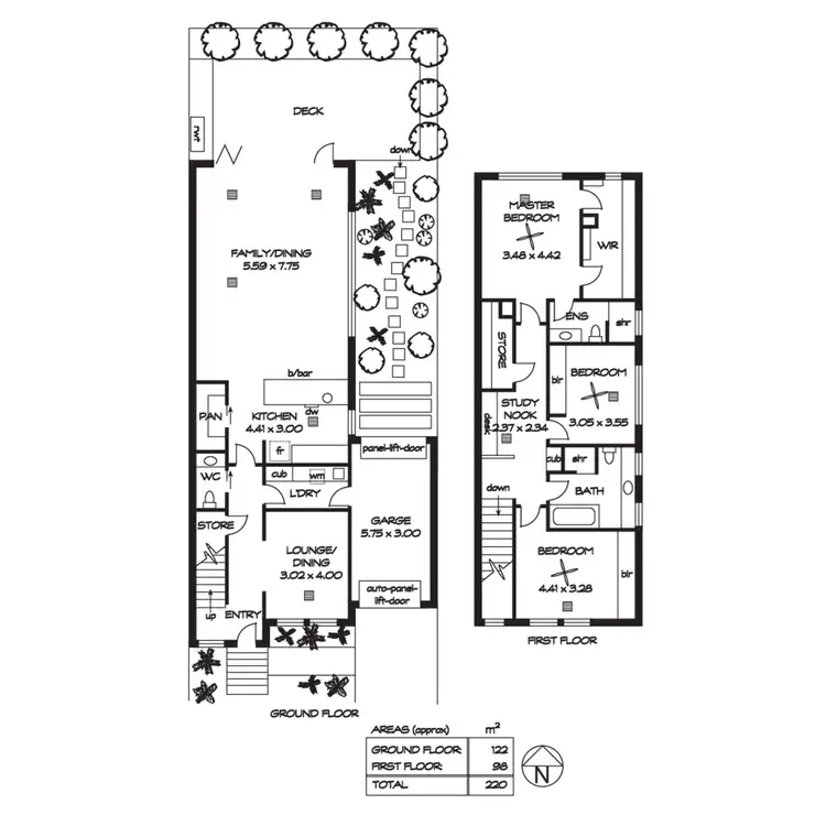 Floorplan of Homely house listing, 23a Second Street, Brompton SA 5007