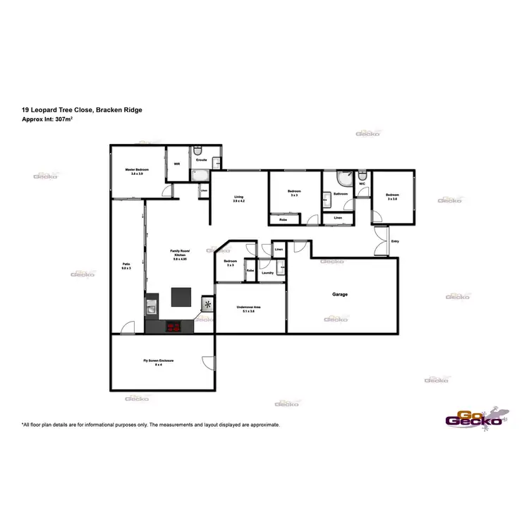 Floorplan of Homely house listing, 13 Leopard Tree Close, Bracken Ridge QLD 4017