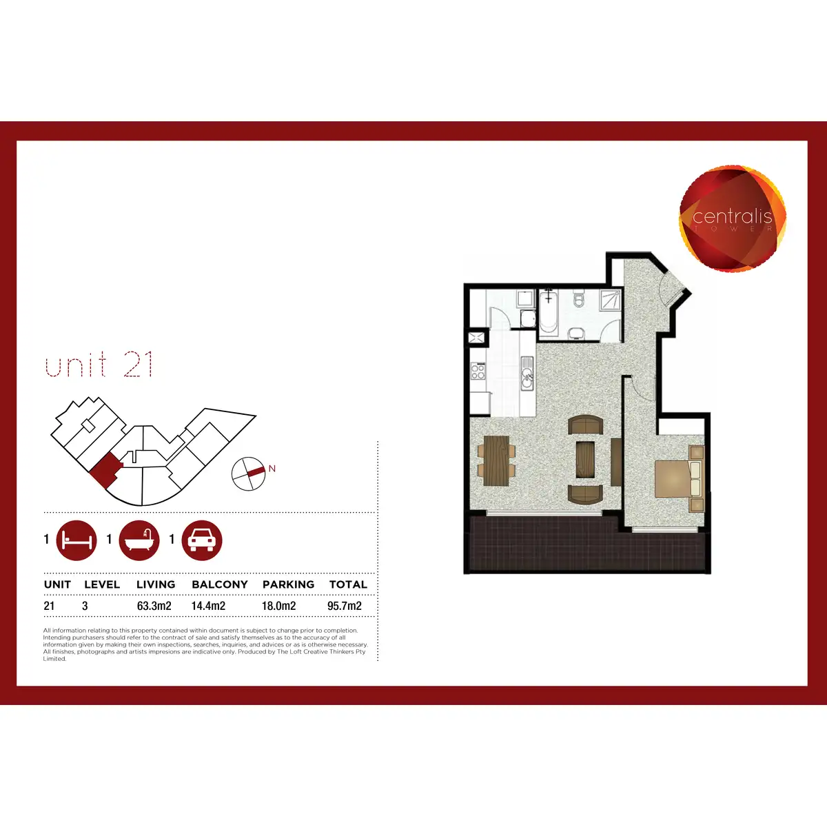 Floorplan of Homely apartment listing, 21/130 Main Street, Blacktown NSW 2148