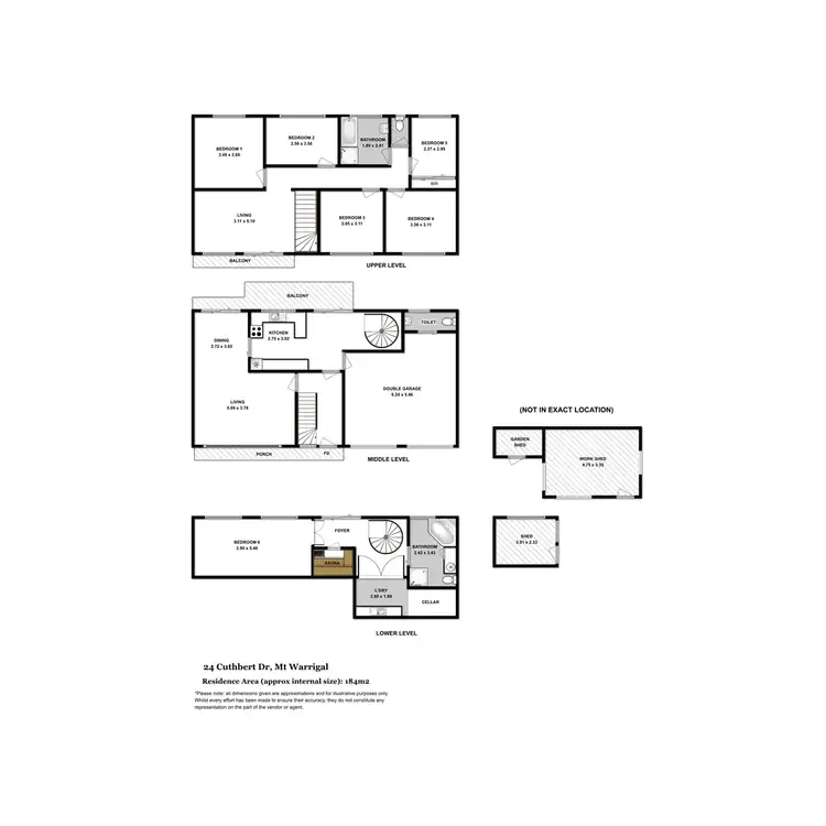 Floorplan of Homely house listing, 24 Cuthbert Drive, Mount Warrigal NSW 2528