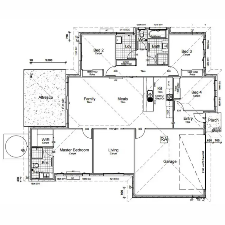 Floorplan of Homely house listing, Lot 68 Burrell Estate, Eumundi QLD 4562
