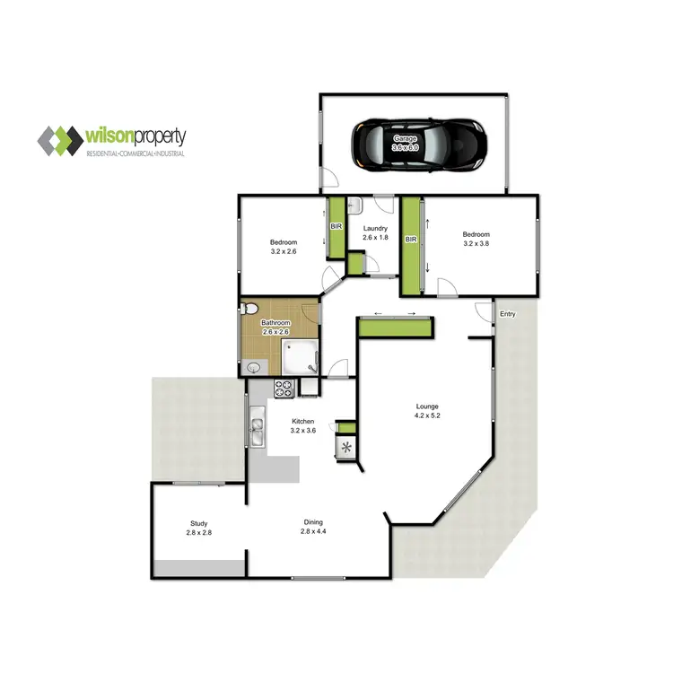 Floorplan of Homely house listing, 1/51 Francis Street, Traralgon VIC 3844