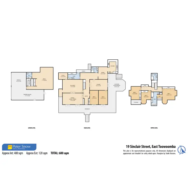 Floorplan of Homely house listing, 19 Sinclair Street, East Toowoomba QLD 4350
