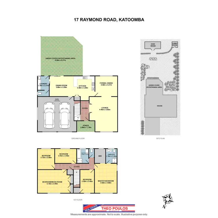Floorplan of Homely house listing, 17 Raymond Road, Katoomba NSW 2780