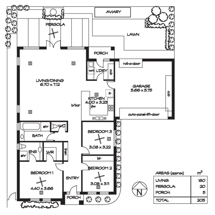 Floorplan of Homely house listing, 18B Primrose Terrace, Rosslyn Park SA 5072