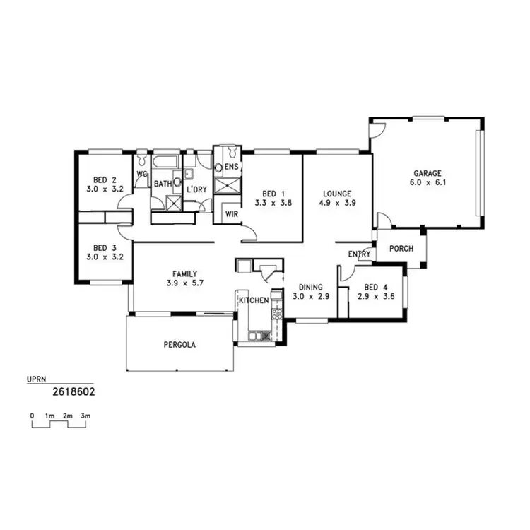 Floorplan of Homely house listing, Address available on request