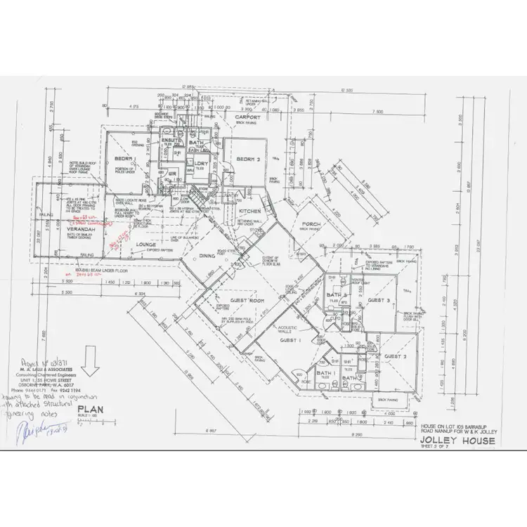Floorplan of Homely house listing, 105 Barrabup Road, Nannup WA 6275