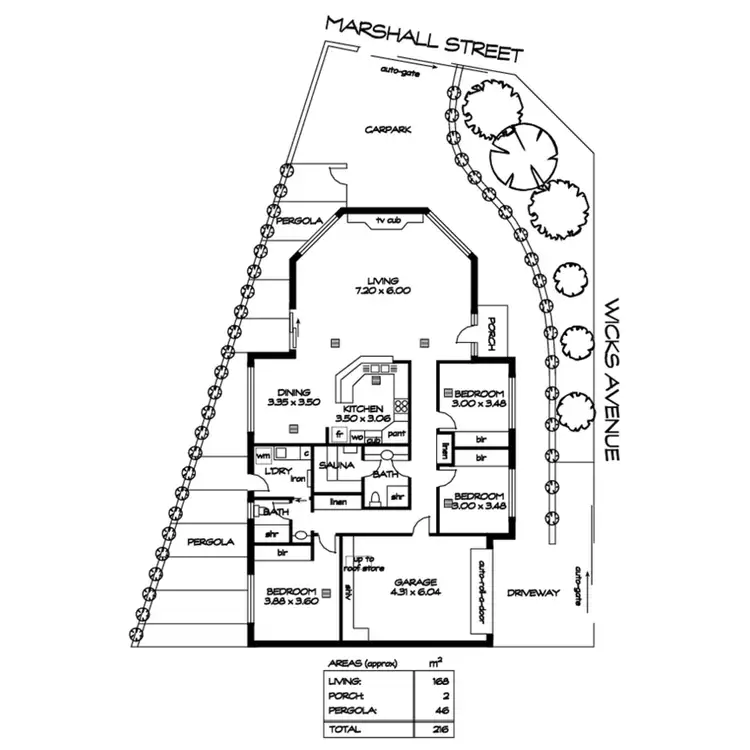 Floorplan of Homely house listing, 7 Marshall Street, Felixstow SA 5070