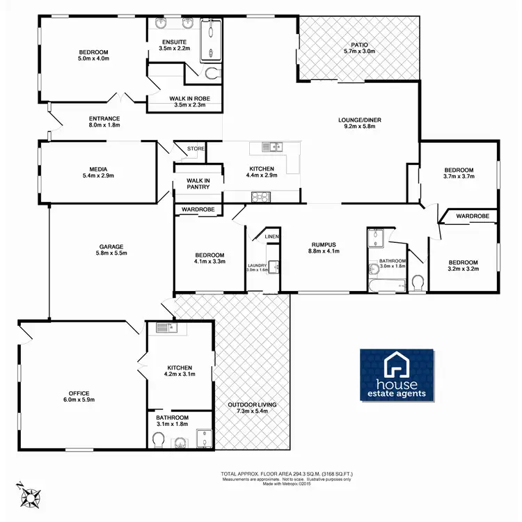 Floorplan of Homely house listing, 68 Donovan Road, Cabarlah QLD 4352