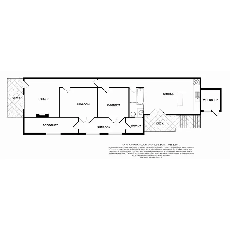 Floorplan of Homely house listing, 8 Clissold Street, Katoomba NSW 2780