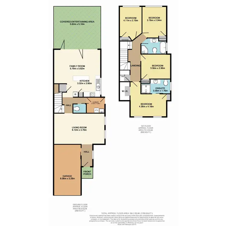 Floorplan of Homely semi-detached listing, 43 Manly Parade, The Entrance North NSW 2261