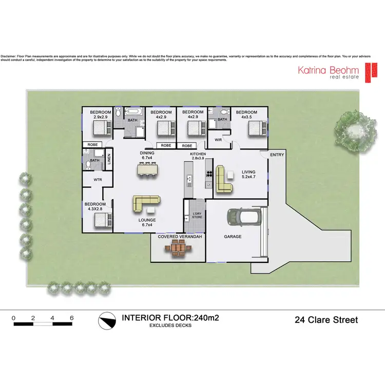 Floorplan of Homely house listing, 24 Clare Street, Goonellabah NSW 2480