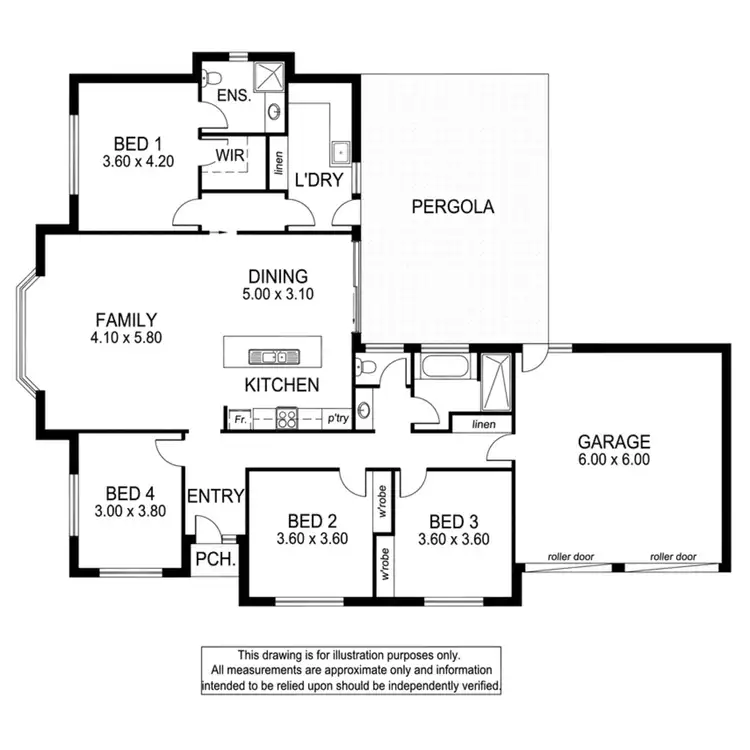 Floorplan of Homely house listing, 1 Fimmell Court, Mount Gambier SA 5290