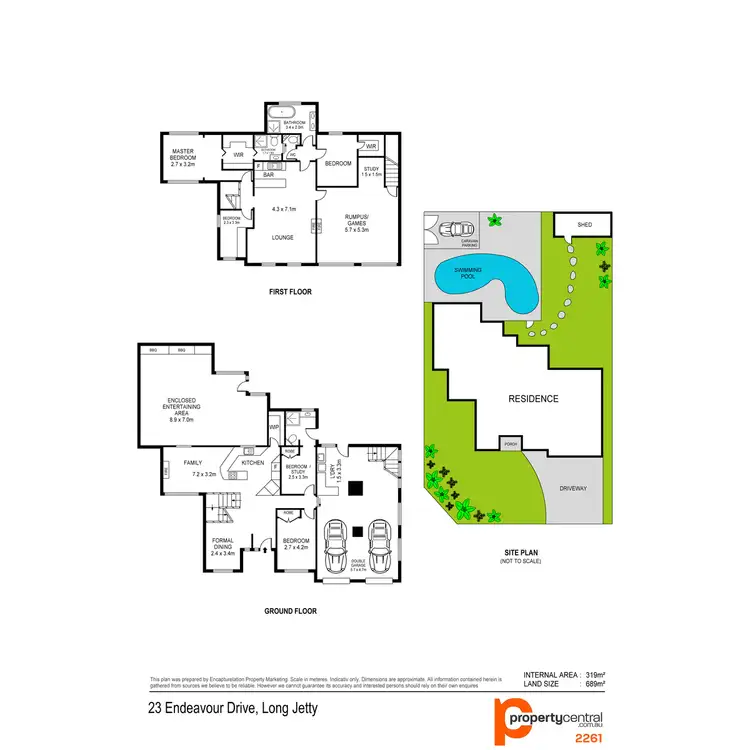 Floorplan of Homely house listing, 23 Endeavour Drive, Long Jetty NSW 2261