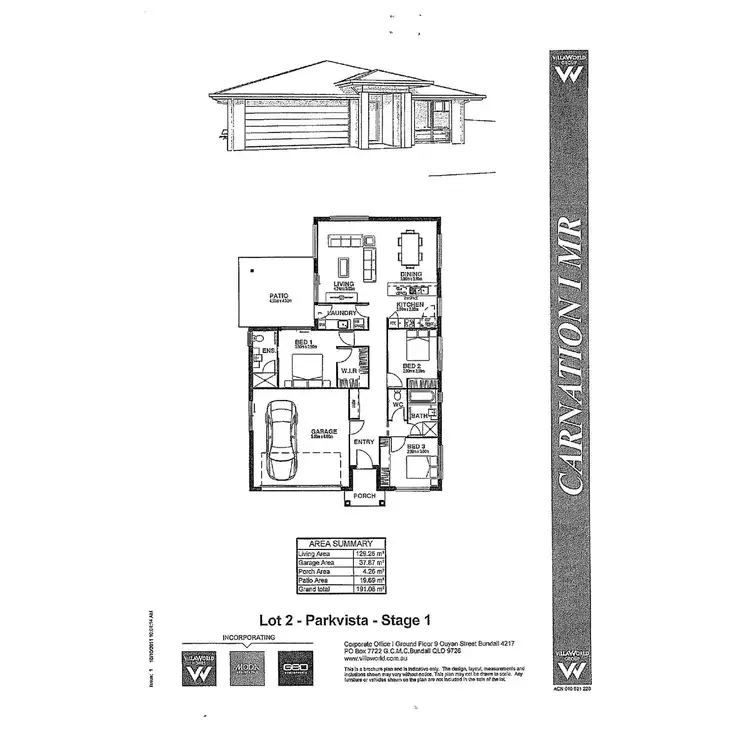 Floorplan of Homely house listing, 25 Kinsellas Road West, Mango Hill QLD 4509