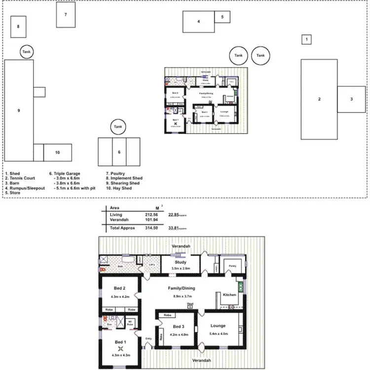 Floorplan of Homely rural property listing, Address available on request