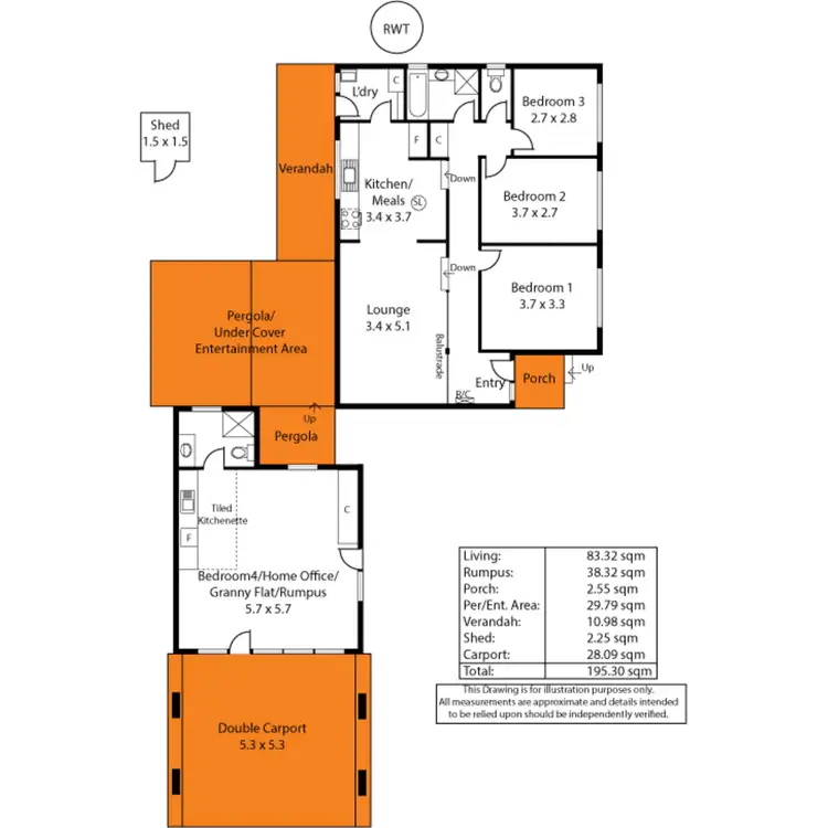 Floorplan of Homely house listing, 6 Laser Court, Trott Park SA 5158
