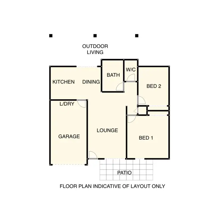 Floorplan of Homely unit listing, 10/79 Dorset Drive, Rochedale South QLD 4123