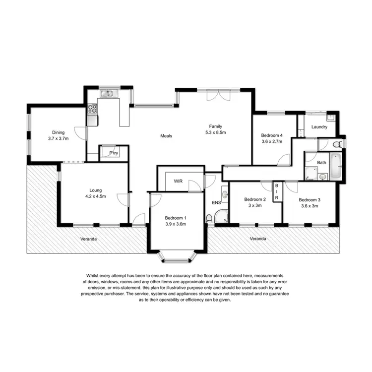 Floorplan of Homely house listing, 397 Old Boundary Road, Allendale East SA 5291