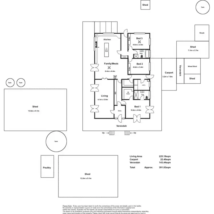 Floorplan of Homely rural property listing, Address available on request