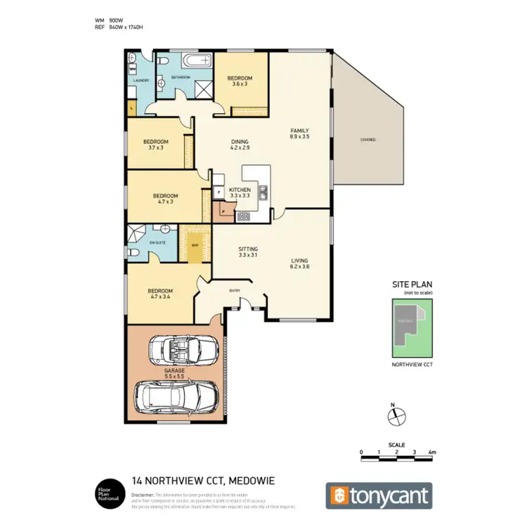 Floorplan of Homely house listing, 14 Northview Circuit, Medowie NSW 2318