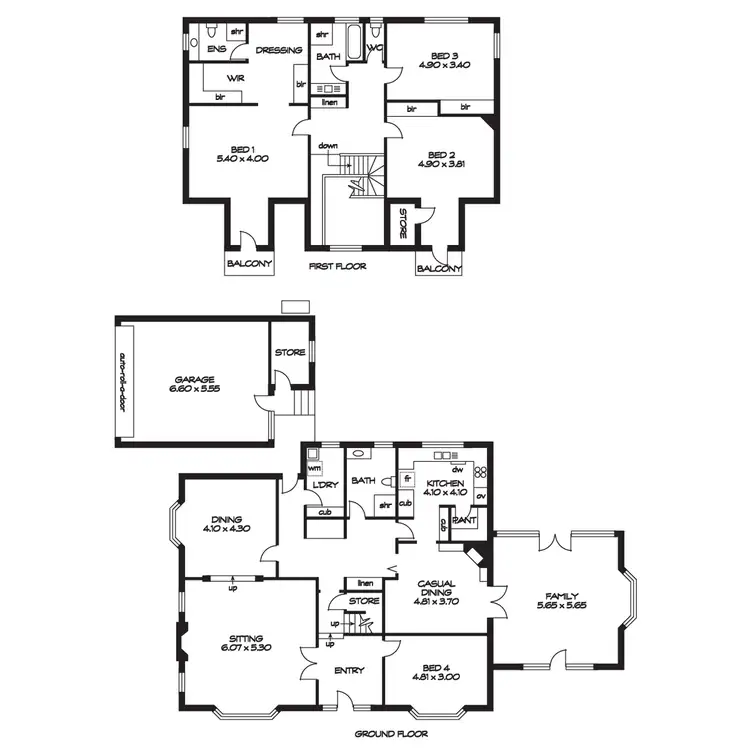 Floorplan of Homely house listing, 53 Heatherbank Terrace, Stonyfell SA 5066