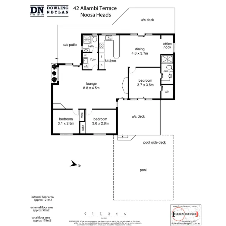Floorplan of Homely house listing, 42 Allambi Terrace, Noosa Heads QLD 4567