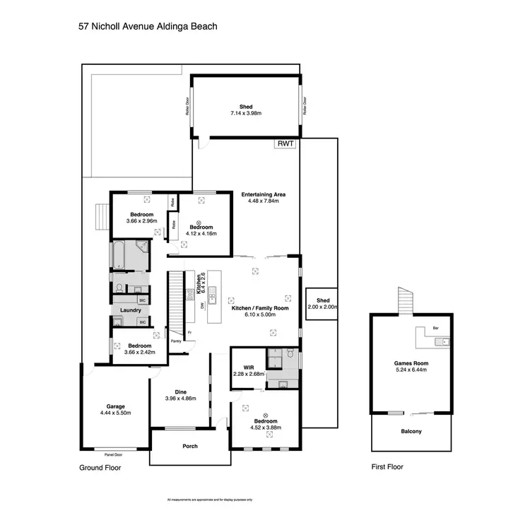 Floorplan of Homely house listing, 57 Nicholl Avenue, Aldinga Beach SA 5173