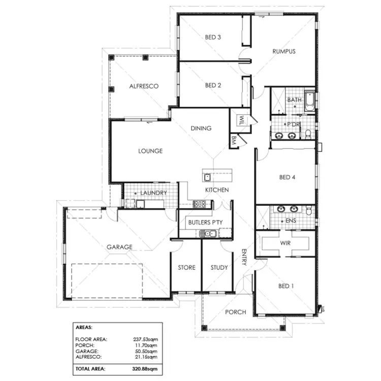Floorplan of Homely house listing, 55 Durack Circuit, Boorooma NSW 2650