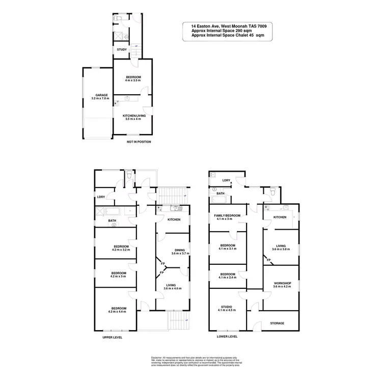 Floorplan of Homely house listing, 14 Easton Avenue, West Moonah TAS 7009