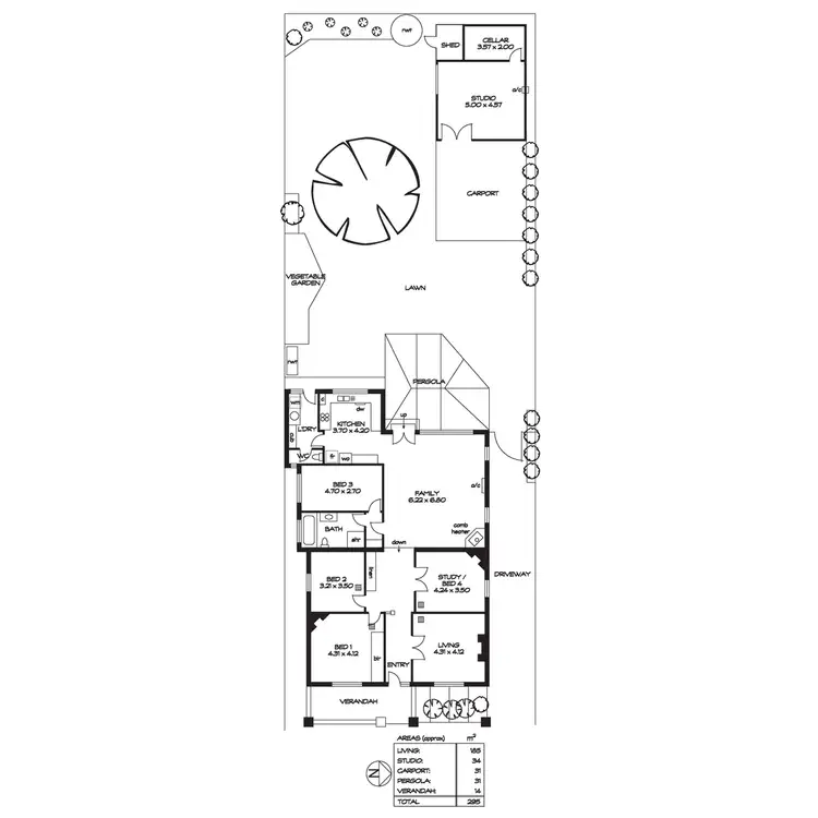 Floorplan of Homely house listing, 2 Shearer Avenue, Westbourne Park SA 5041