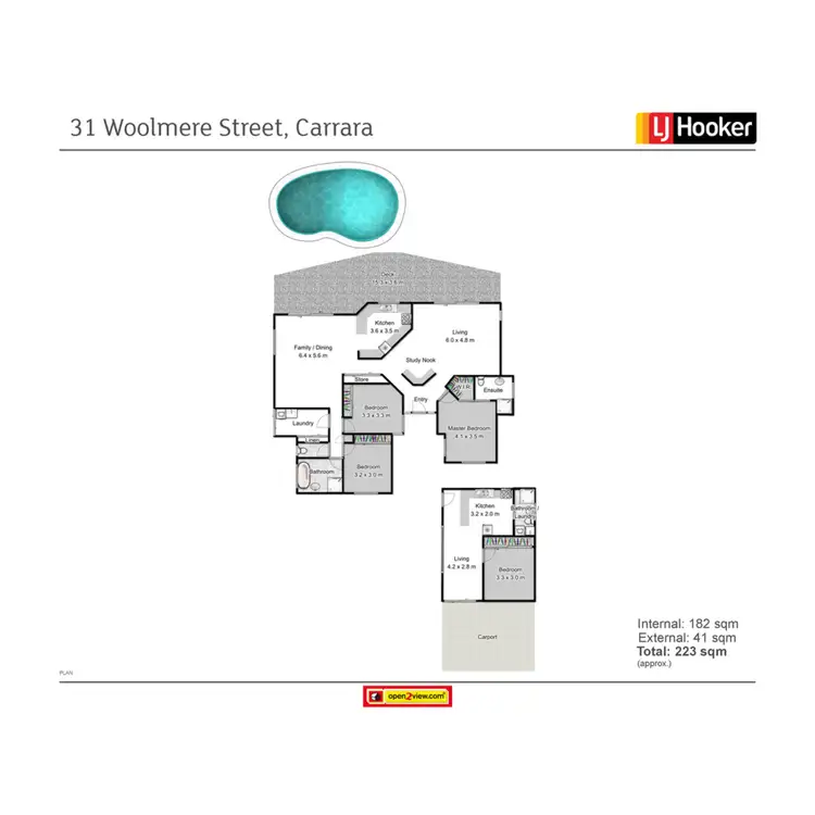 Floorplan of Homely house listing, 31 Woolmere Street, Carrara QLD 4211