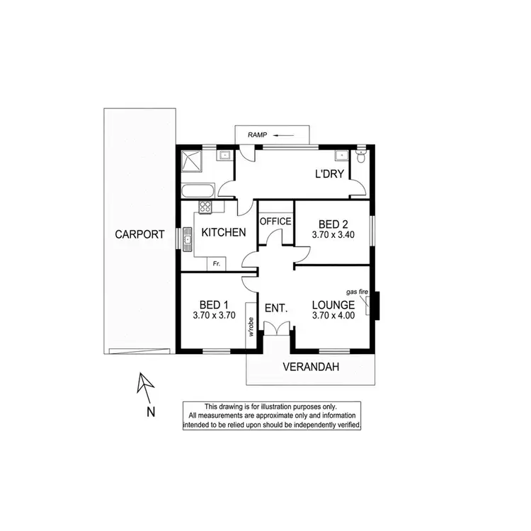 Floorplan of Homely house listing, 43 Sturt Street, Mount Gambier SA 5290