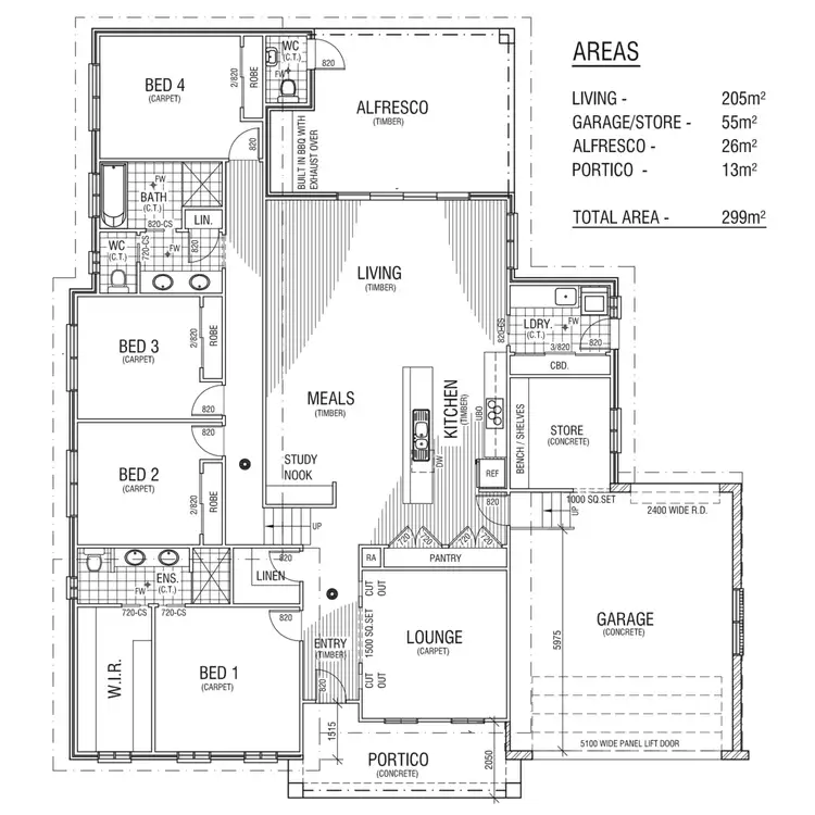 Floorplan of Homely house listing, 23 Samson Avenue, Estella NSW 2650