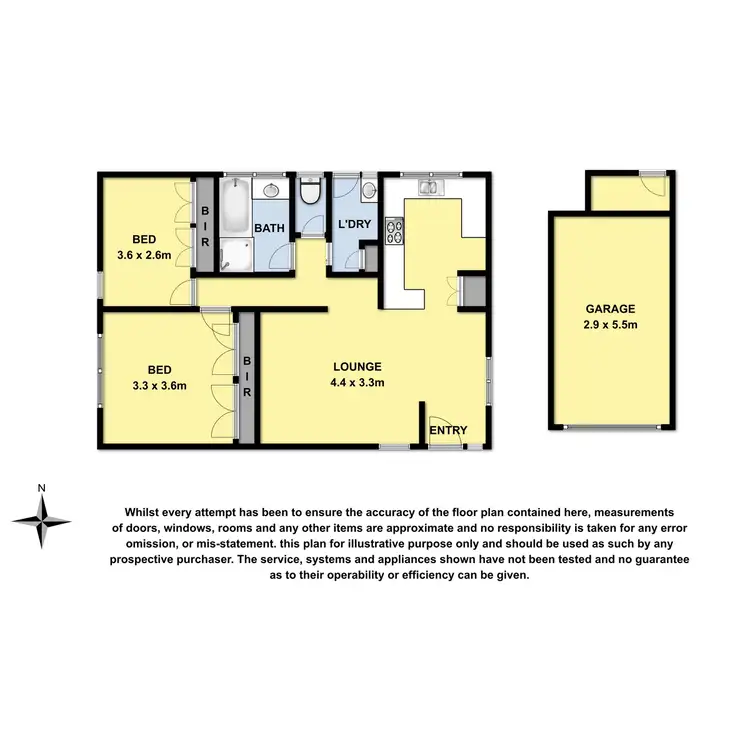 Floorplan of Homely unit listing, 4/37 Pollack Street, Colac VIC 3250