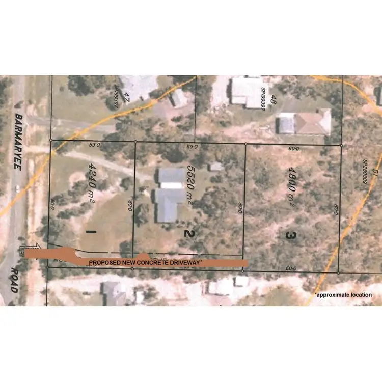 Floorplan of Homely land listing, LOT 1, 180 Barmaryee Road, Barmaryee QLD 4703