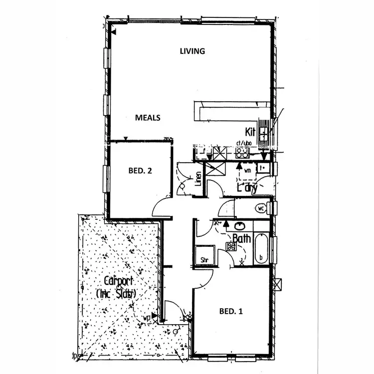 Floorplan of Homely house listing, Lot 3 Curio Road, Cambrai SA 5353
